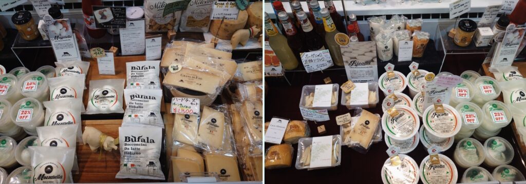 ファットリアビオ北海道　円山店のチーズ