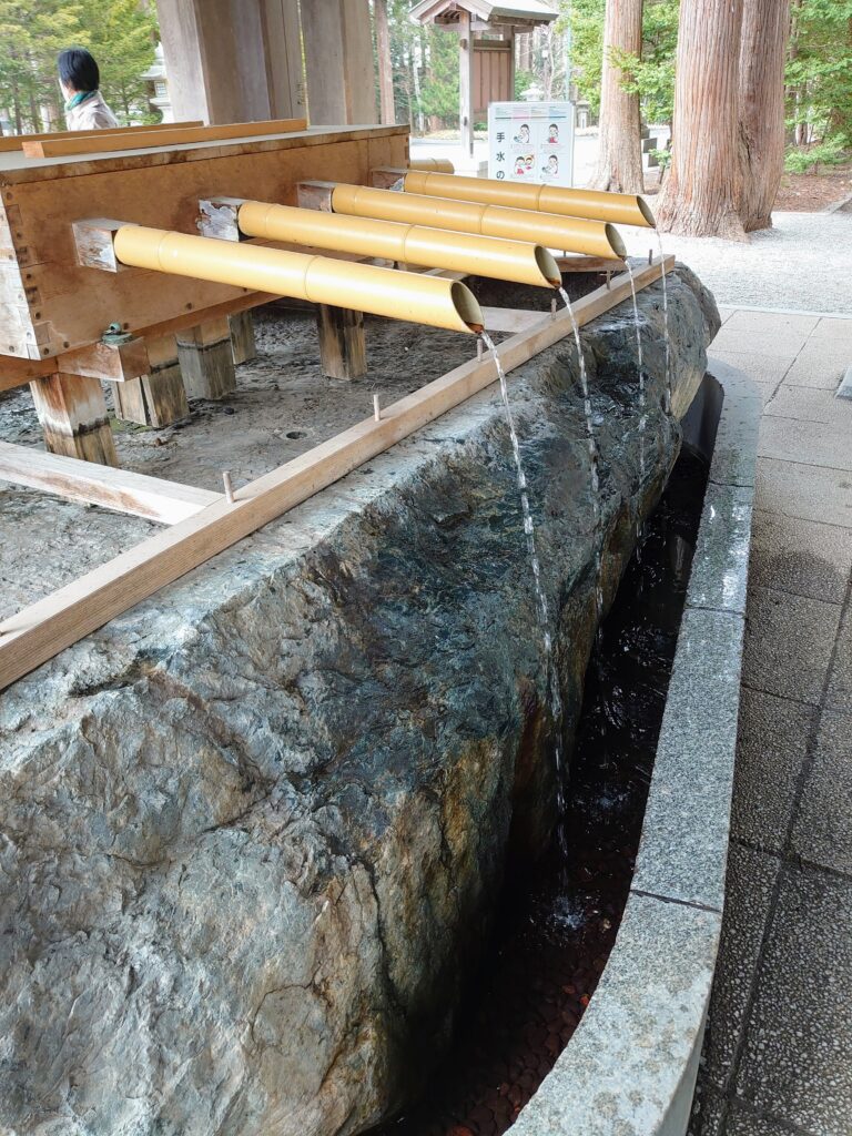北海道神宮の手水舎